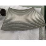 Triangle Wedge Wire Centrifuge Partitioning Basket Customized for 500mm Length for sale