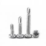 Rounded Head Drilling 410 Stainless Steel Self Tapping Screws DIN M4.8 13mm for sale