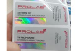 China Oxandrolone Ananvar Oral Labels With Laser Pet Materail Labels And Boxes supplier