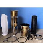 Stainless Steel Mesh Self Cleaning Filter 2-200m3/h Flow Rate 5-100μm Filtration Automatic Cleaning for sale