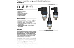 China Industrial Environments Wika Pressure Transmitter A-10 Measuring Medium Gases / Liquids OEM ODM supplier