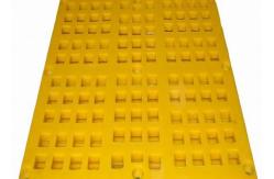 China 30mm Thickness Polyurethane Modular Screen Panels 305*305 In Hexagonal Shape supplier