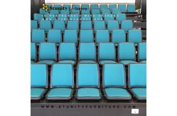China Multi Color Retractable Indoor Stadium Seats Platform supplier