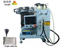 China Ropelight Bundle Automatic Cable Tie Tool Gun PLC Control With Touch Sceen supplier