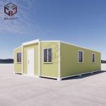 Portable 30ft Expandable Container House Prefabricated With EPS Wall Panel for sale