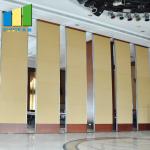 Collapsible Soundproof Moveable Wall Flexible Moving Folding Door Partition For Wedding Hall for sale