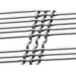 Stainless Steel Crimped PC Mesh , Decorative Interior Metal Screen Partition for sale