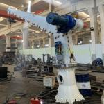 Offshore 8T Electrical 15M Deck Fixed Boom Crane for sale