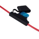 8AWG In Line Blade Fuse Holder 32V Maxi Fuse Heavy Duty Splash Proof for sale