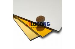 China Mirror Finish Aluminum Composite Panel 3mm-6mm Thickness supplier