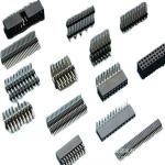 Manufacturer's 90 Degree Bent Pin Header Female Header1.0~1.27~2.54 Pitch Single Row Double Board Board Mezzanine Connectors for sale