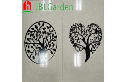 China 160cm  Huge Abstract Corten Steel Tree Sculpture Garden Decoration supplier