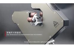 China Flat Wire Multi Axis Laser Micrometer Diameter Measuring Device High Speed supplier
