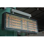 Wide Viewing Angle LED  Passenger Information Display System for sale