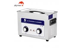 China Mechanical Panel Benchtop Ultrasonic Cleaner 180W 4.5L Portable Auto Parts supplier