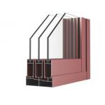 Powder Coated Aluminum Window Extrusion Profiles For Sliding Window for sale