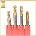 2 Flute Solid Carbide Ball End Mill Cutter For Stainless Steel for sale