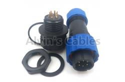 China SD16 Series Plastic Electrical Connectors UL94-V0 Flammability Rating supplier