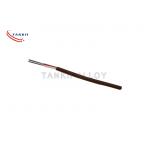 Extension PTFE Insulation 2*0.5mm Type J Thermocouple Wire for sale