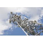 Hot Dip Galvanized Telecom Q235 Steel Structure Tower
