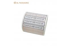 China Custom Printed Packaging Paper Sticker Label Roll Adhesive Art Paper Label Sticker supplier