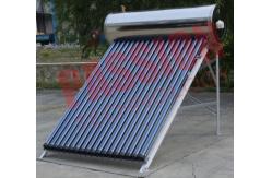 China Simple Structure Heat Pipe Solar Water Heater With Copper Heat Tube 6 Bar supplier