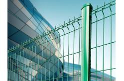 China 3D Curvy Welded Wire Mesh Fence For Home Use supplier