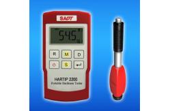 China Dual Values Portable Hardness Tester , R / F Wireless Probe Digital Durometer supplier