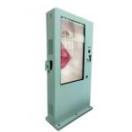55 Inch Outdoor Floor Standing LCD Digital Signage Outdoor Video Advertising for sale