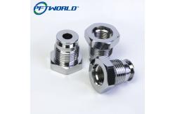 China Small CNC Precision Machining Parts Plated Brass Copper CNC Turning Service supplier