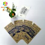 Heat Seal Snack Bag Packaging Biodegradable Recycled Snack Food Popcorn Storage for sale