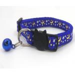 Nylon Adjustable Small Kitten Collars Solid Safe For Pet Indoor