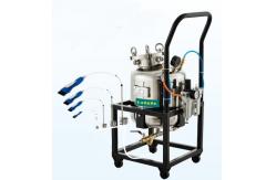 China 4 Heads 304 Stainless Steel Glue Brushing Machine 30L Multi Function supplier