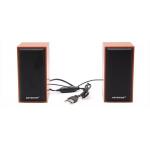 Portable USB 2.0 Desktop Hifi Bookshelf Speakers With Subwoofer Multimedia