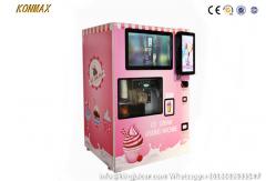 China Circuit Transistor Wifi Automatic Soft Ice Cream Vending Machine supplier