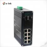 L2+ Managed Industrial Ethernet Media Converter 8 Port 10/100/1000T 2 Port 1000X SFP for sale