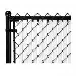 30m Length Metal Wire PVC Chain Link Fence For Basketball Court Rustproof for sale