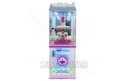 China Coin Operated Mega Mini Claw Machine Candy Keychain Plush Toy Arcade Custom supplier