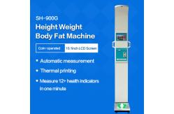 China Coins Balance Gym Height and Weight Weighing Scale Full Body Composition Scale supplier