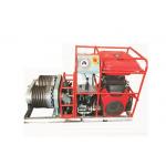 50KN Double Capstan Cable Pulling Machine 9KM/H for sale