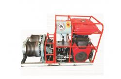 China 50KN Double Capstan Cable Pulling Machine 9KM/H supplier