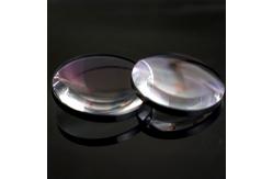 China Optical Glass 114mm 250mm Flat Plano Convex Lens CaF2 supplier