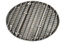 China Ss304 0.3mm Slot Dia 2m Mesh Wire Grid Wedge Hold Down supplier