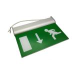 Suspending Double-side Exit Signs, Battery Rechargeable LED Emergency Light for sale