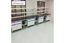 China Customizable Lab Island Bench with Packaging Export Plywood Package supplier