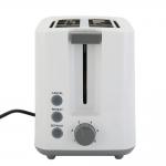 Home Appliances 1000w 2 Slice Bread Toasters Plastic Housing White for sale