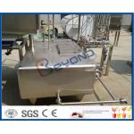 SUS304  SUS316L Stainless Milk Tank , Customized Milk Pasteurization Machine Tank for sale