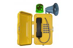 China SIP Heavy Duty Telephone Multi Function With Beacon And Horn Outdoor supplier