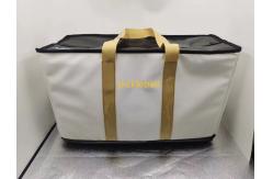 China Leather Padel Pickleball Racket Bag  Duffel Bag With Inner Ball Pocket supplier