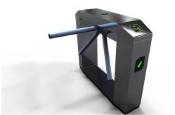 China LED Indicate Access Control Tripod Turnstile Gate / CE Waist Height Turnstiles supplier